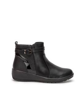 G7836B Γυναικείο Μποτάκι ZAK SHOES Μαύρο G7836B Γυναικείο Μποτάκι ZAK SHOES Μαύρο