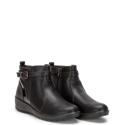 G7836B Γυναικείο Μποτάκι ZAK SHOES Μαύρο