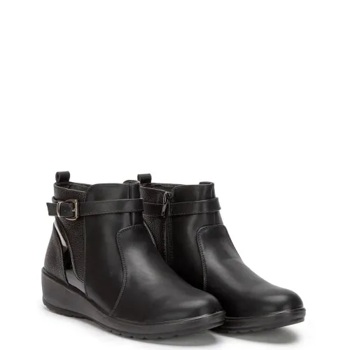 G7836B Γυναικείο Μποτάκι ZAK SHOES Μαύρο G7836B Γυναικείο Μποτάκι ZAK SHOES Μαύρο