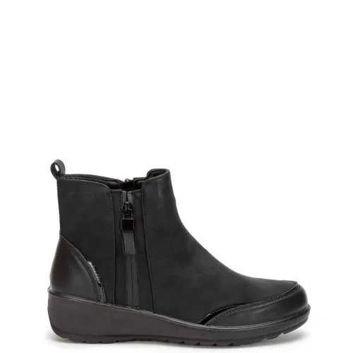 G7837B Γυναικείο Μποτάκι ZAK SHOES Μαύρο G7837B Γυναικείο Μποτάκι ZAK SHOES Μαύρο