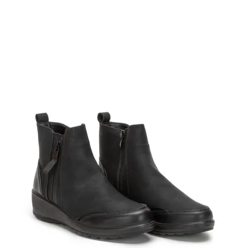 G7837B Γυναικείο Μποτάκι ZAK SHOES Μαύρο G7837B Γυναικείο Μποτάκι ZAK SHOES Μαύρο