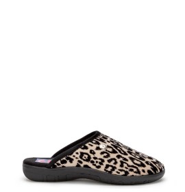 G7838L Women's Slippers FAME Animal Print
