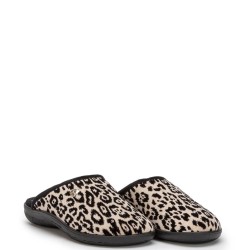 G7838L Γυναικεία Παντόφλα FAME Animal Print