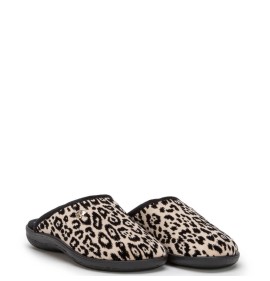 G7838L Women's Slippers FAME Animal Print