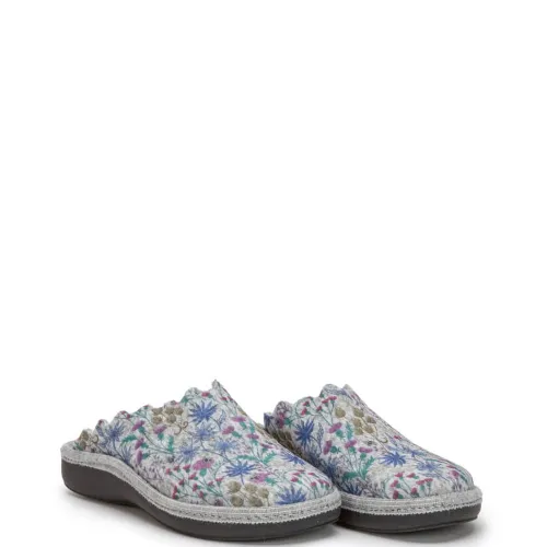 G7840GR Γυναικεία Παντόφλα ADAM'S SHOES Γκρι