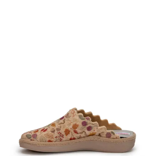 G7841BE Γυναικεία Παντόφλα ADAM'S SHOES Μπεζ