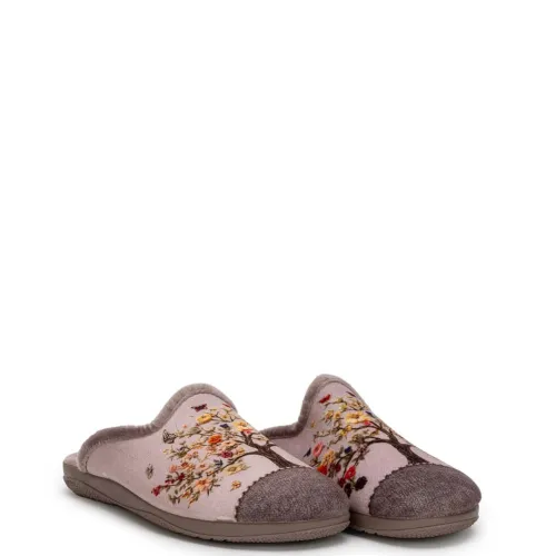 G7842GR Γυναικεία Παντόφλα ADAM'S SHOES Γκρι