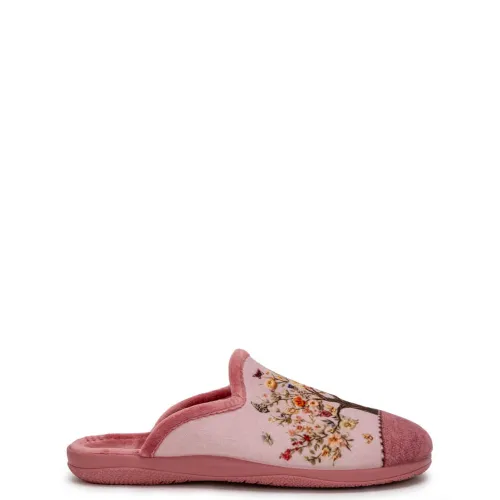 G7842P Γυναικεία Παντόφλα ADAM'S SHOES Ροζ