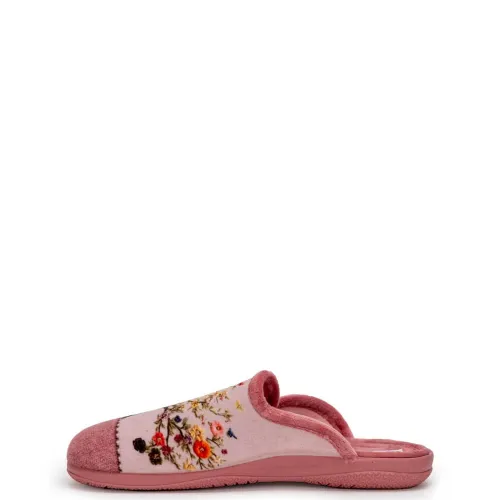 G7842P Γυναικεία Παντόφλα ADAM'S SHOES Ροζ