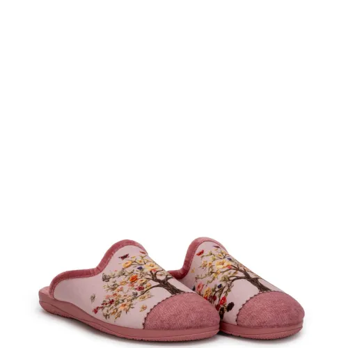 G7842P Γυναικεία Παντόφλα ADAM'S SHOES Ροζ