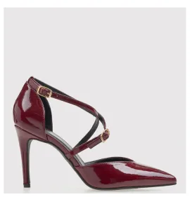 G7844BO Γυναικεία Γόβα VERDE Μπορντό