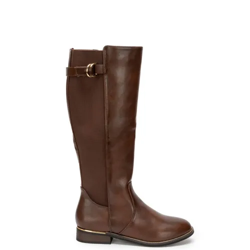 G7845BR Γυναικεία Μπότα ADAM'S SHOES Καφέ G7845BR Γυναικεία Μπότα ADAM'S SHOES Καφέ