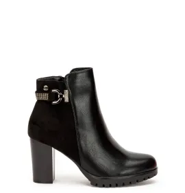 G7895B Γυναικείο Μποτάκι ZAK SHOES Μαύρο