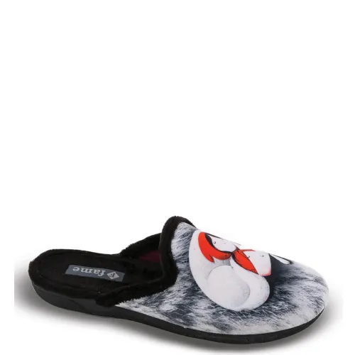 G7896B Γυναικεία Παντόφλα FAME Μαύρο