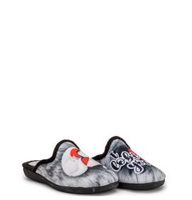 G7896B Γυναικεία Παντόφλα FAME Μαύρο