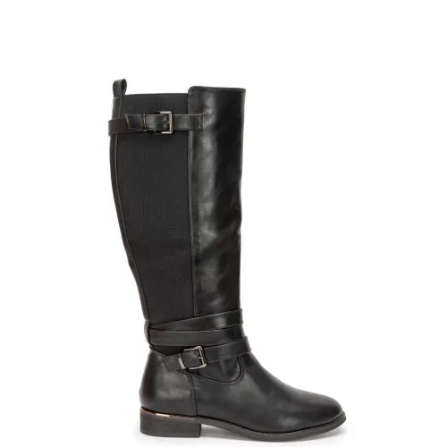 G7897B Γυναικεία Μπότα ADAM'S SHOES Μαύρο