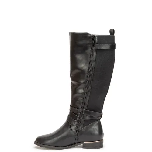 G7897B Γυναικεία Μπότα ADAM'S SHOES Μαύρο