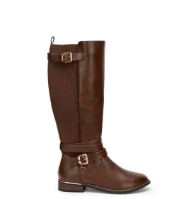 G7897BR Γυναικεία Μπότα ADAM'S SHOES Καφέ