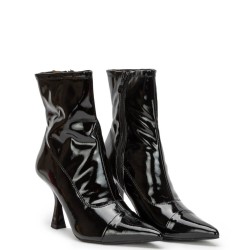 G7898B Γυναικείο Μποτάκι ADAM'S SHOES Μαύρο