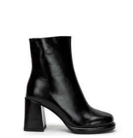 G7899B Γυναικείο Μποτάκι ADAM'S SHOES Μαύρο