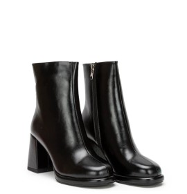 G7899B Γυναικείο Μποτάκι ADAM'S SHOES Μαύρο