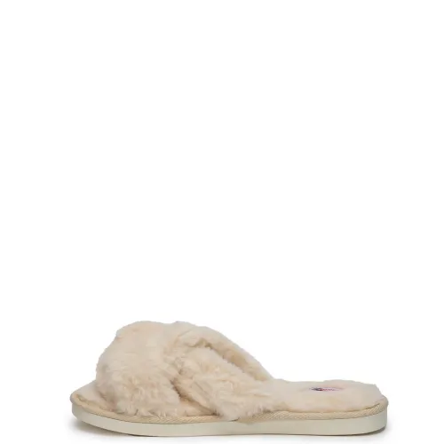 G7900BE Γυναικεία Παντόφλα ADAM'S SHOES Μπεζ