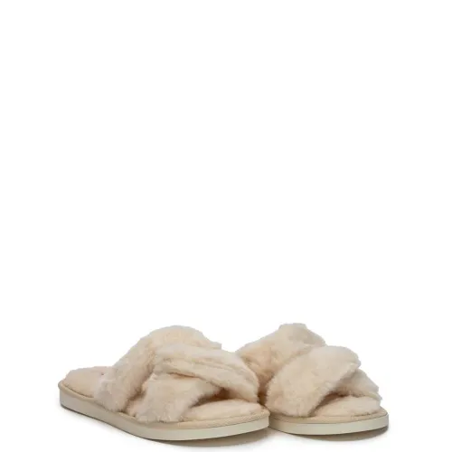 G7900BE Γυναικεία Παντόφλα ADAM'S SHOES Μπεζ