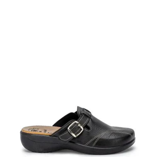 G7901B Women's Slippers MIDD ANATOMICc Black