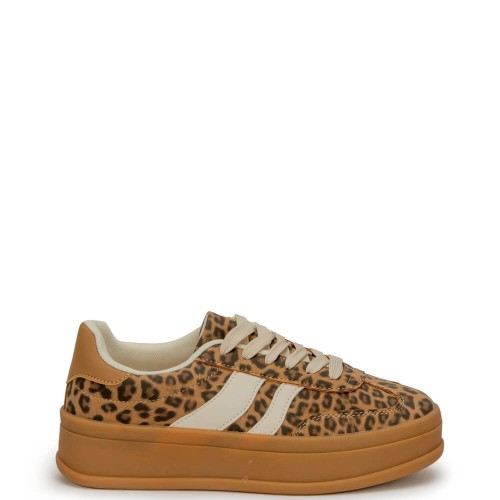G7941C Γυναικείο Casual ZAK SHOES Animal Print