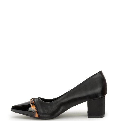 G7942B Γυναικεία Γόβα ZAK SHOES Μαύρο
