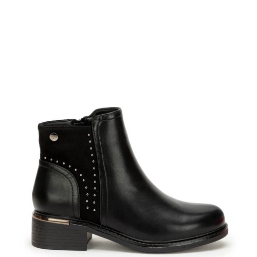G7952B Γυναικείο Μποτάκι ZAK SHOES Μαύρο