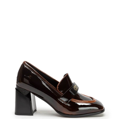 G7959BR Γυναικείο Loafers ADAM'S SHOES Καφέ