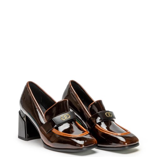 G7959BR Γυναικείο Loafers ADAM'S SHOES Καφέ
