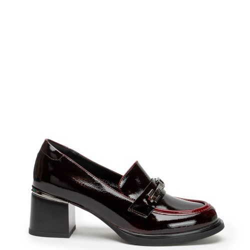 G7960BO Γυναικείο Loafers ADAM'S SHOES Μπορντό