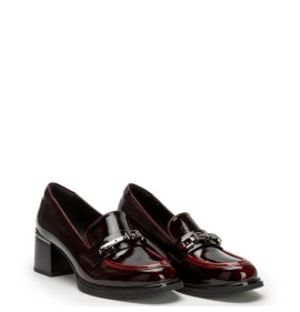 G7960BO Γυναικείο Loafers ADAM'S SHOES Μπορντό