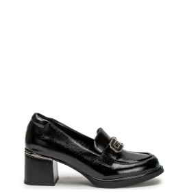 G7961B Γυναικείο Loafers ADAM'S SHOES Μαύρο