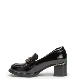 G7961B Γυναικείο Loafers ADAM'S SHOES Μαύρο