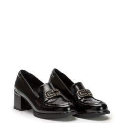 G7961B Γυναικείο Loafers ADAM'S SHOES Μαύρο