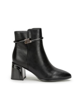 G7962B Γυναικείο Μποτάκι ADAM'S SHOES Μαύρο