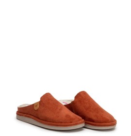 G7966M Γυναικεία Παντόφλα ADAM'S SHOES Κεραμιδί
