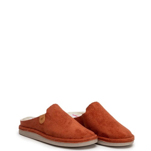 G7966M Γυναικεία Παντόφλα ADAM'S SHOES Κεραμιδί