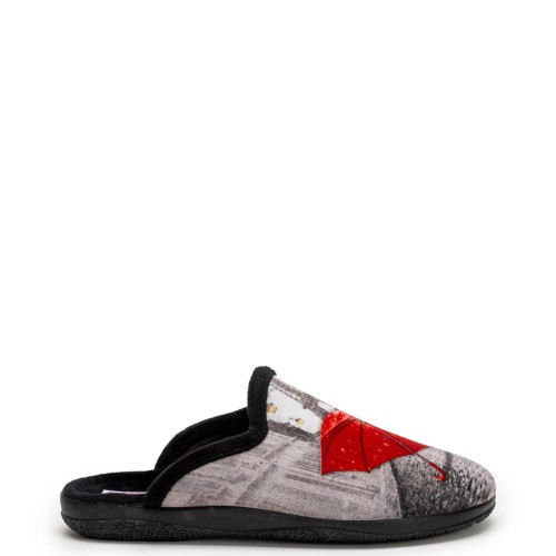 G7967B Γυναικεία Παντόφλα ADAM'S SHOES Μαύρο