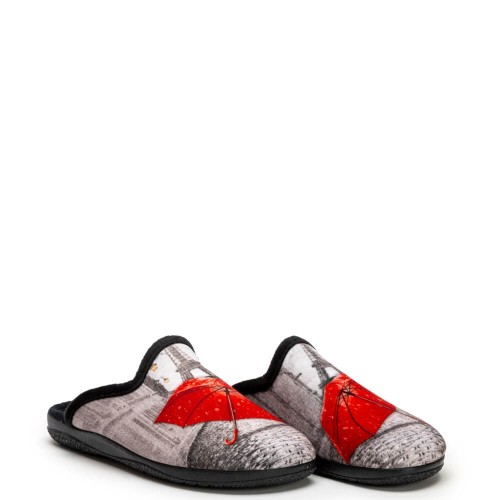 G7967B Γυναικεία Παντόφλα ADAM'S SHOES Μαύρο
