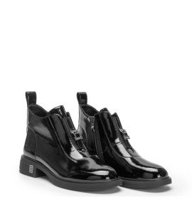 G7970B Γυναικείο Μποτάκι ADAM'S SHOES Μαύρο