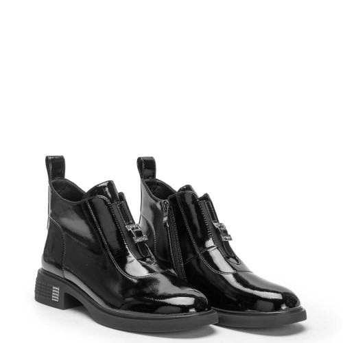 G7970B Γυναικείο Μποτάκι ADAM'S SHOES Μαύρο