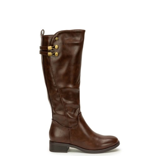 G7983BR Γυναικεία Μπότα ZAK SHOES Καφέ