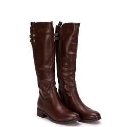 G7983BR Γυναικεία Μπότα ZAK SHOES Καφέ