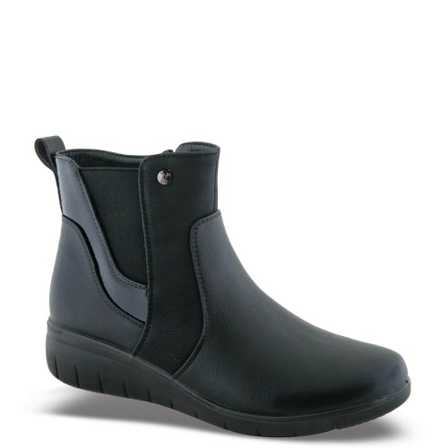 G7992B Γυναικείο Μποτάκι ZAK SHOES Μαύρο