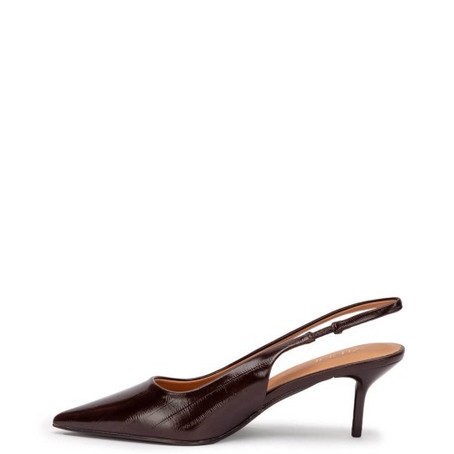 G8013BR Γυναικείo Slingback VERDE Καφέ