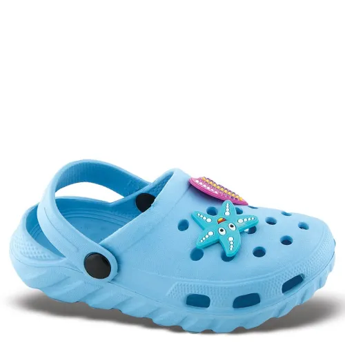 P1021LB Κοριτσίστικο Σαμπό Θαλάσσης CUBANITAS Σιέλ